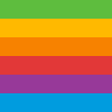 Rainbow Steve Jobs